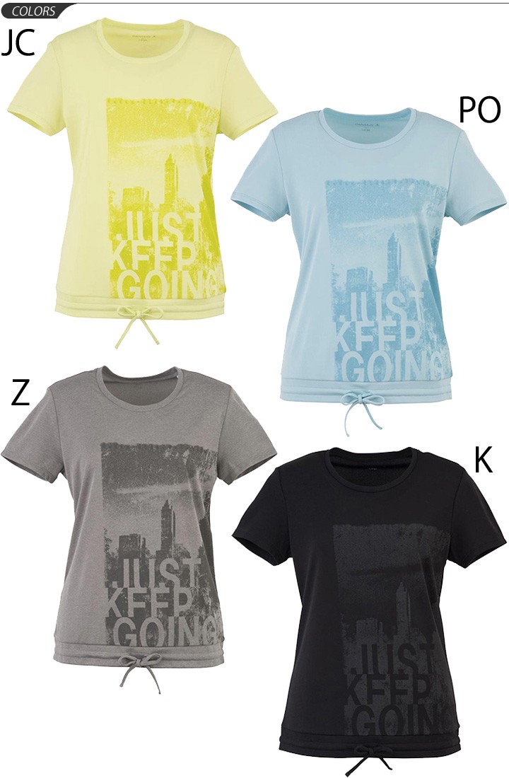 ダンスキン DANSKIN レディース Tシャツ 半袖シャツ ヨガ