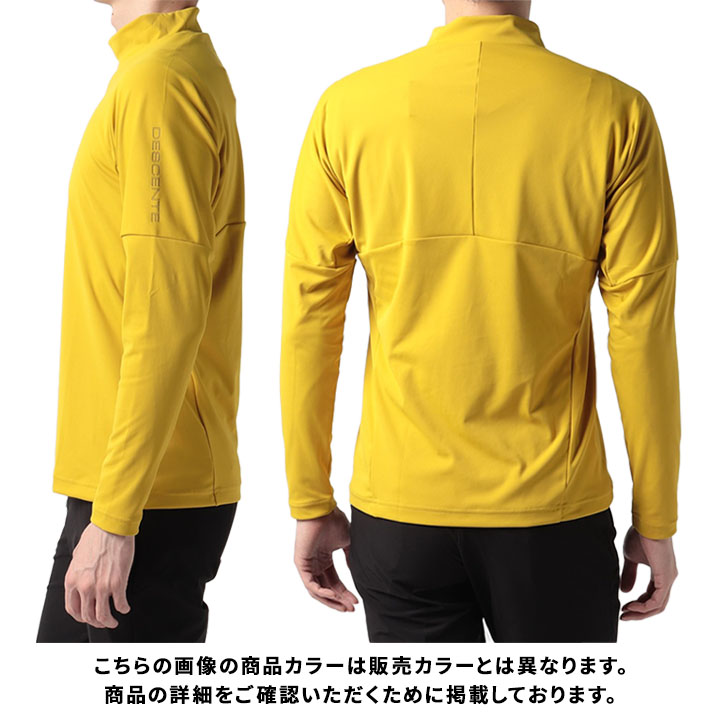DESCENTE モックネックシャツ 長袖 デサント GOLF/ゴルフウェア