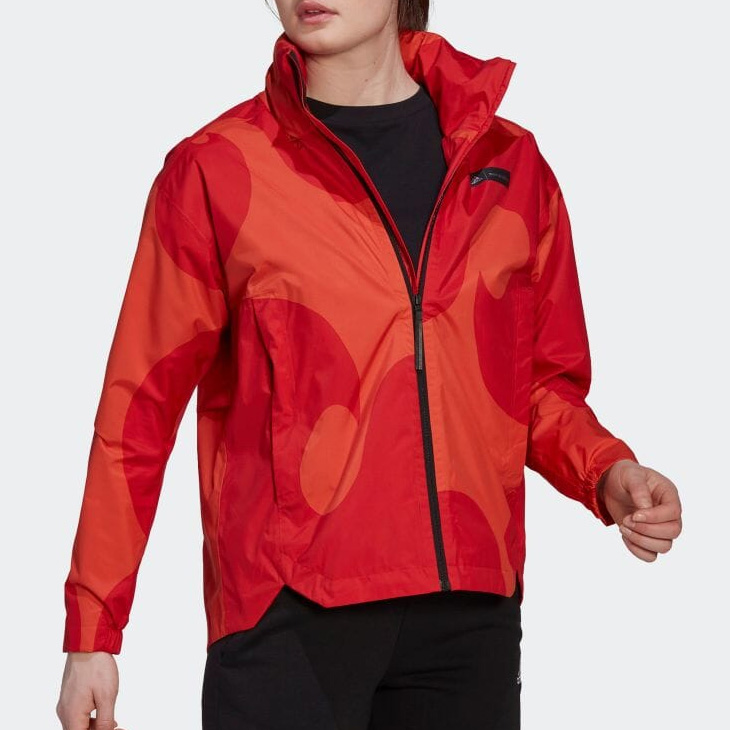 き*ろ様 adidasアディダス★マリメッコ Traveer RAIN. RDY adidas アディダス マリメッコ レインジャケット レディース