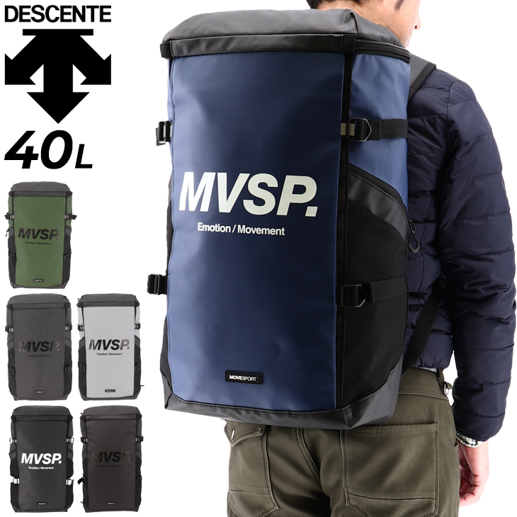 デサント リュック バックパック 約40L かばん DESCENTE スクエアバッグ L/メンズ レディース スポーツバッグ 大容量 トレーニング  /DMAVJA05【ギフト不可】