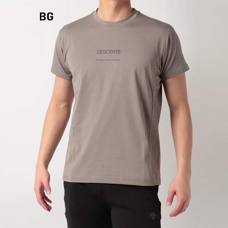 DESCENTE Tシャツ メンズ デサント TOUGH コットン半袖シャツ