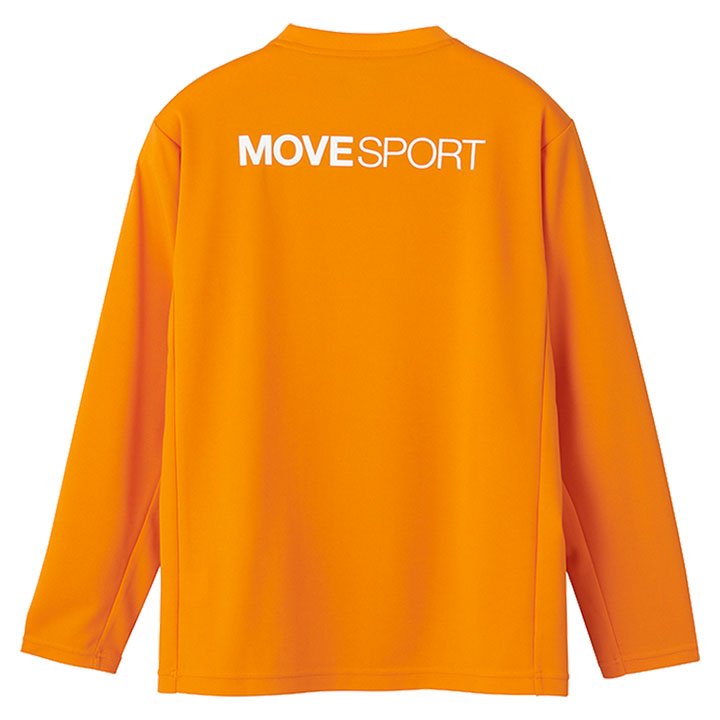 デサント 長袖シャツ メンズ DESCENTE MOVESPORT DRYMESH バックロゴ Tシャツ 吸汗速乾 トレーニング スポーツウェア  MOVESPORT 男性 ロンT トップス/DMMWJB50