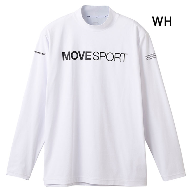 デサント 長袖シャツ モックネック メンズ DESCENTE MOVESPORT Tシャツ 