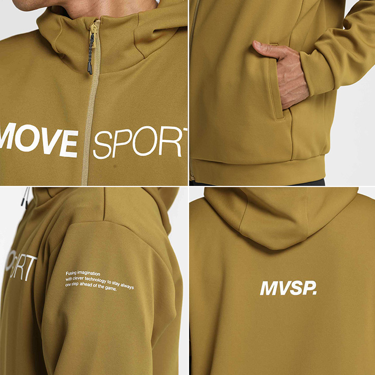 【良品】デサントmove sports パーカー 2024モデル】デサント ムーブスポーツ スウェット フーディー