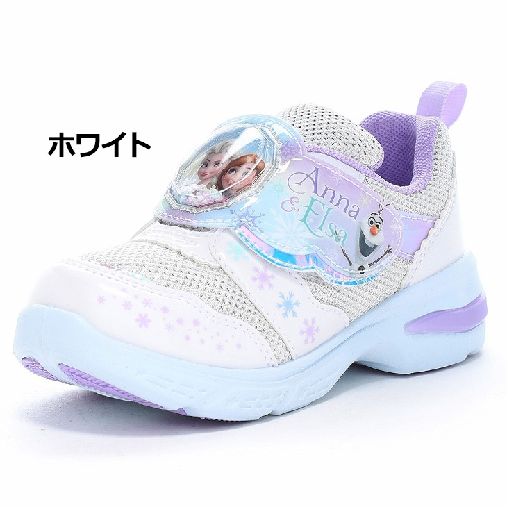 MoonStar（ムーンスター） アナと雪の女王 光る 子供靴 LED搭載 女の子