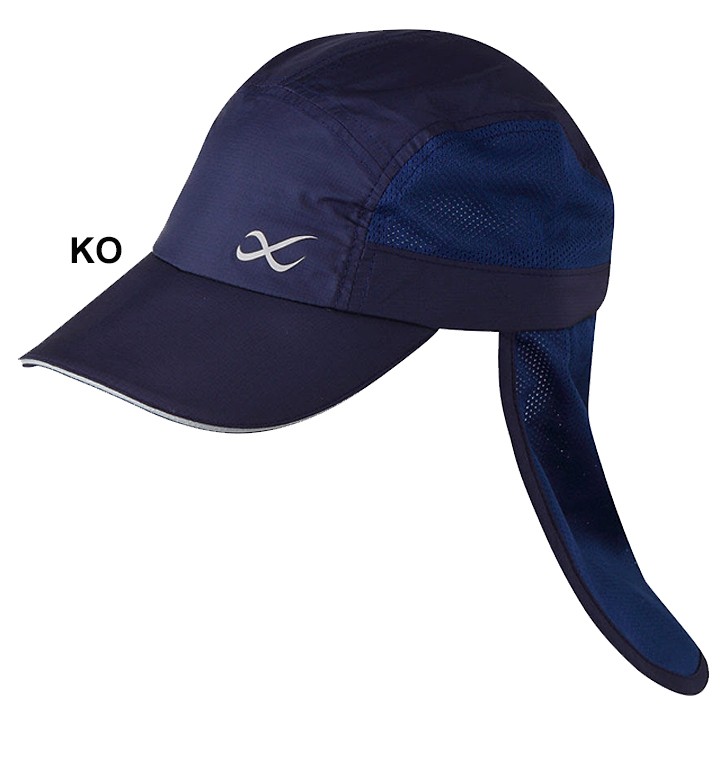 night wear sport club キャップ CW-X スポーツ キャップ 日よけたれ付 帽子 シーダブリュエックス