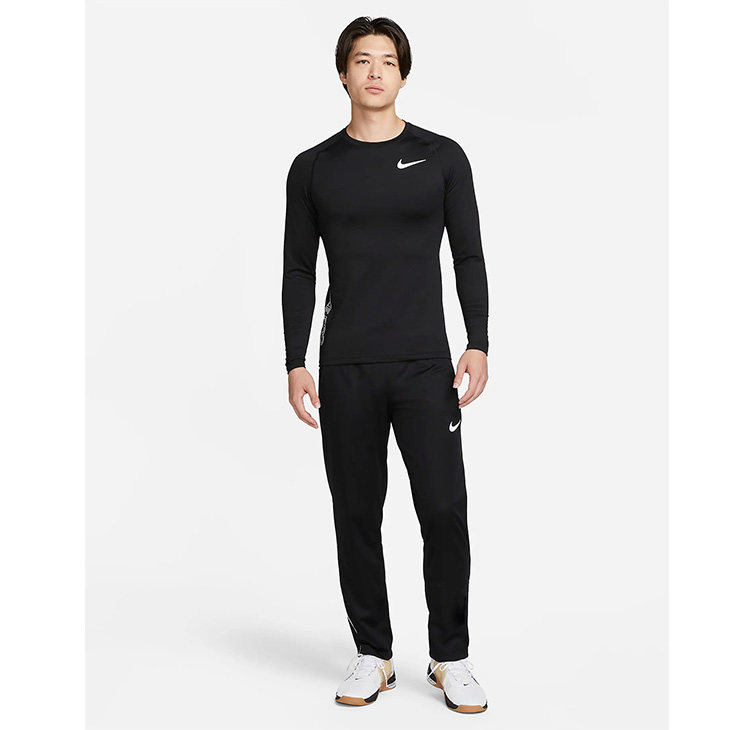 ナイキ インナーシャツ 長袖 メンズ/NIKE PRO クルーネック トレーニング スポーツウェア ランニング ジョギング ジム 男性 ブラック  /DQ5449-010【返品不可】 : dq5449-010 : APWORLD - 通販 - Yahoo!ショッピング