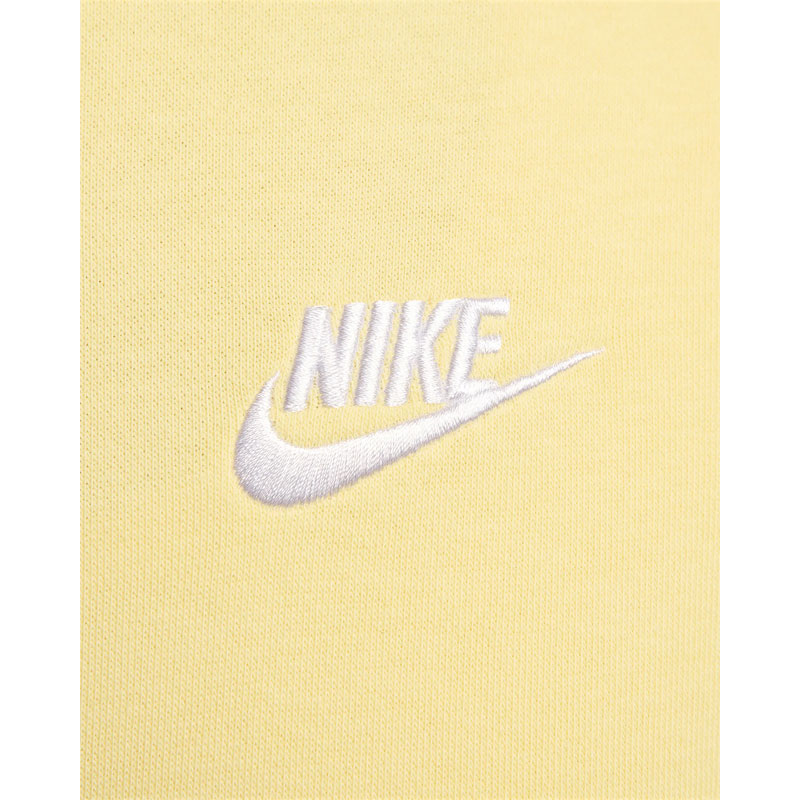 ナイキ スウェットシャツ 長袖 レディース NIKE クラブ フリース クルーネック 女性用 裏起毛 トレーナー 保温 カジュアルウエア きいろ 黄色 /DQ5474-722 dq5474-722_04.jpg