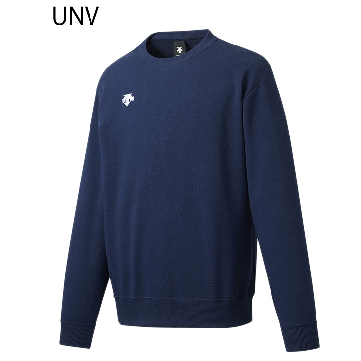 DESCENTE ネイビー 長袖トレーナー Mサイズ DESCENTE - 新品 デサント 長袖Tシャツ トレーナー トレーニング