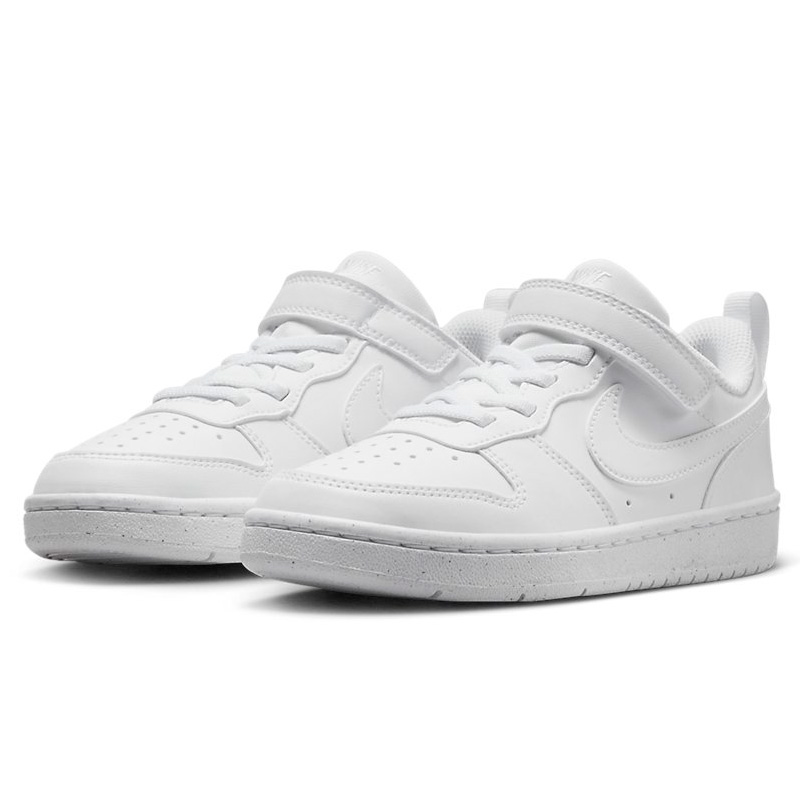 Nike ハイカットスニーカー ホワイト22㎝ キッズ 子供用 NIKE ナイキ キッズ スニーカー ジュニア コート ボロー LOW