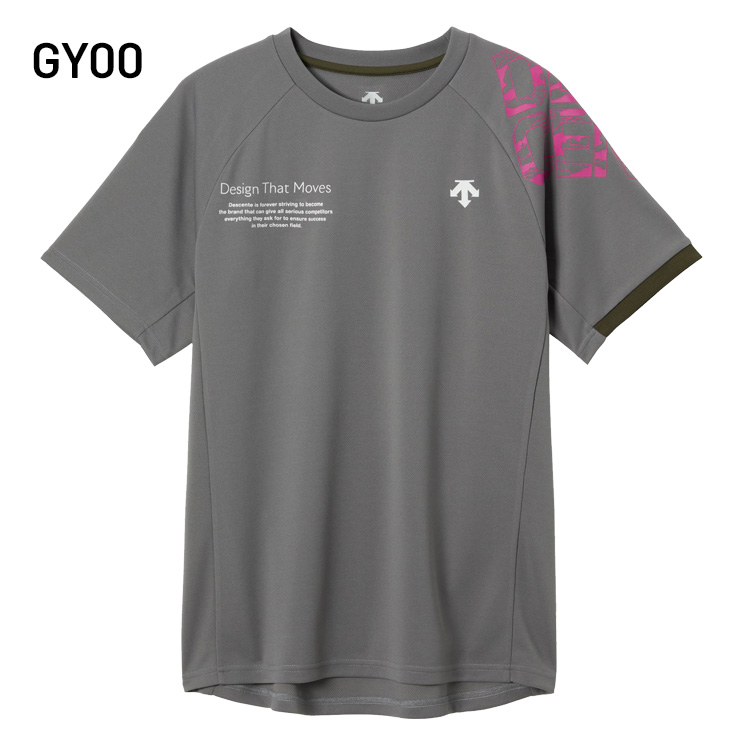 シャツ デサント 半袖 バレーボールシャツ メンズ レディース DESCENTE