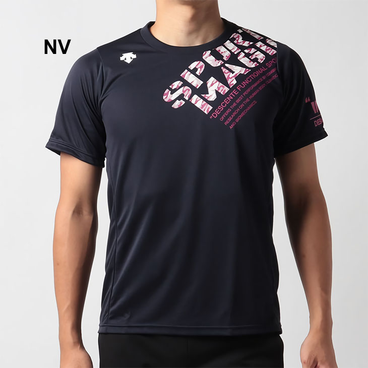 DESCENTE Tシャツ 半袖 メンズ レディース/デサント