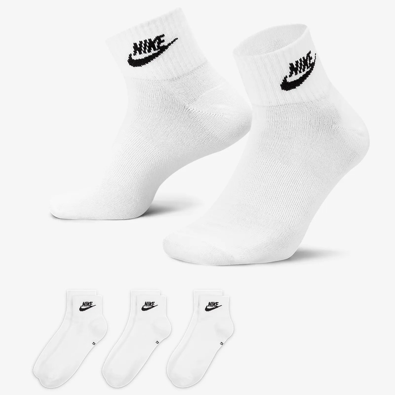 NIKE（ナイキ） 靴下 3足組 アンクルソックス メンズ レディース