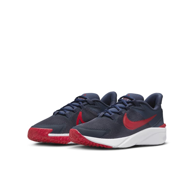 NIKE (ナイキ) ランニングシューズ ネイビー サイズ:25