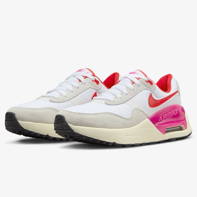 ナイキ スニーカー レディース NIKE WMNS エア マックス SYSTM ローカット AIR MAX スポーツ  シューズ 女性 ホワイト系 靴 くつ/DZ1637-100 NIKE（ナイキ） レディース スニーカー NIKE WMNS エア マックス SYSTM