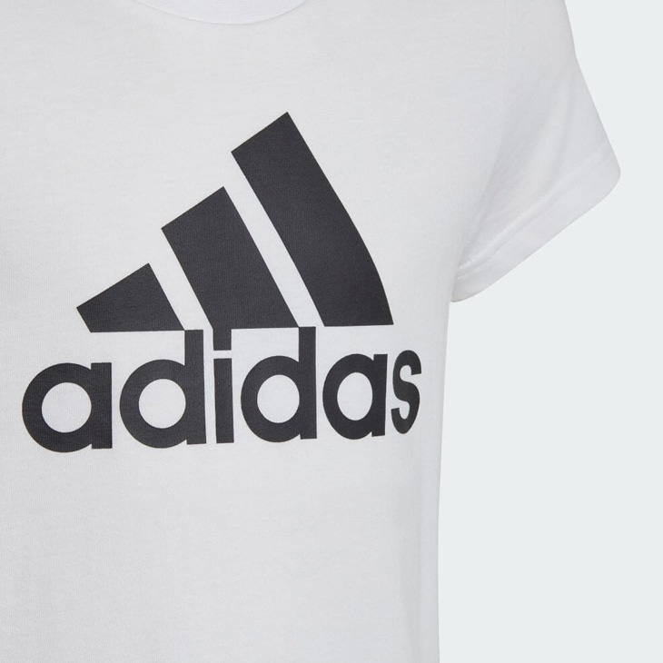 アディダス キッズ 半袖 Tシャツ 女の子 140-160cm 子供服 adidas YG ESS BOS Tシャツ スポーツウェア ガールズ  プリントT ビッグロゴ 女児 子ども /ECK61