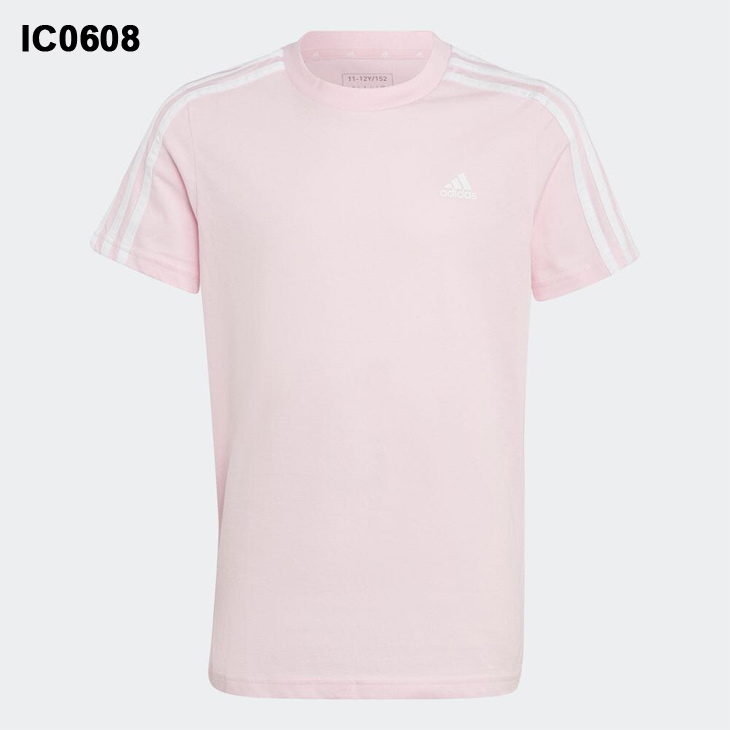 アディダス キッズ 半袖 Tシャツ 140-160cm 子供服 adidas ジュニア スポーツウェア クルーネック 子ども 男の子 女の子  カジュアル 小学生 通学 部活 /ECN59