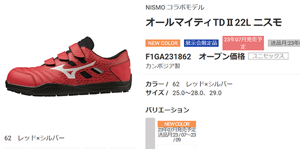 MIZUNO ミズノ 作業靴 3E相当 メンズ ワーキングシューズ 安全靴