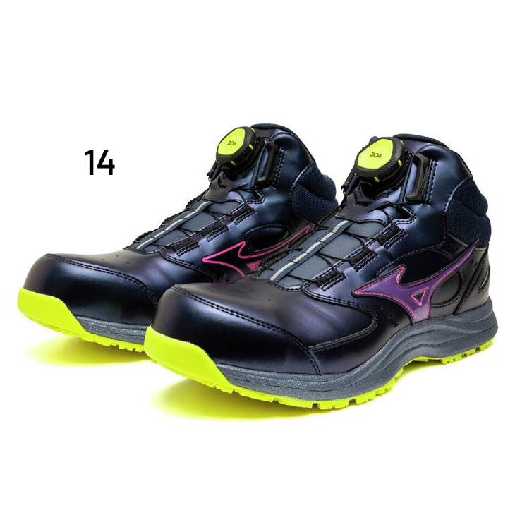 MIZUNO（ミズノ） 安全靴 限定モデル メンズ 3E相当 ミッドカット 作業