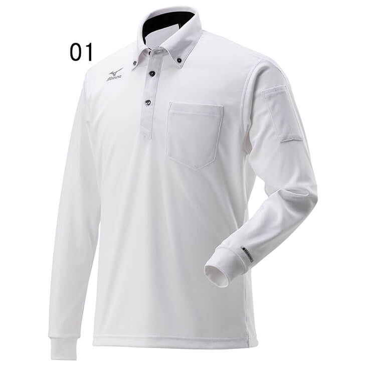 MIZUNO 長袖ポロシャツ メンズ S〜4XL 作業服 mizuno ミズノ