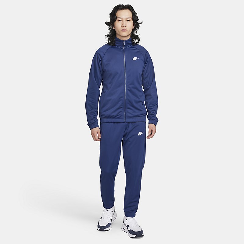 Nike XL ジャージ ネイビー/ブルー NIKE（ナイキ） ジャージ メンズ 上下セット クラブ ポリニット