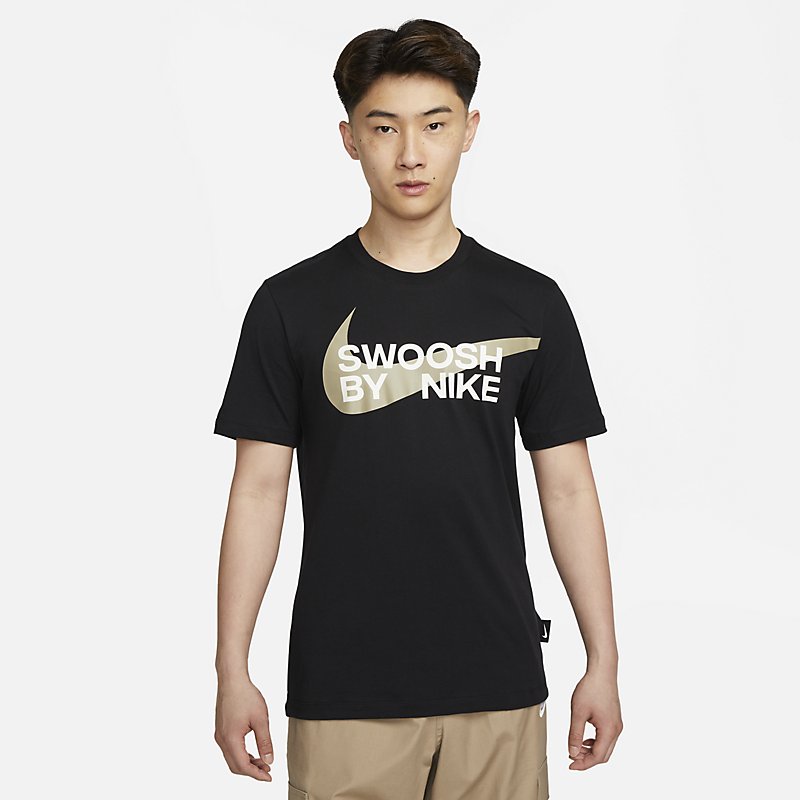 NIKE ナイキ 半袖 Tシャツ メンズ プリントT 黒 ブラック