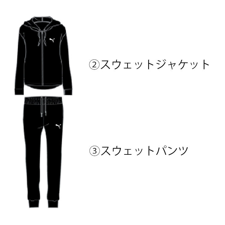 PUMA 【予約販売】プーマ 2022年 新春福袋 レディース 4点セット