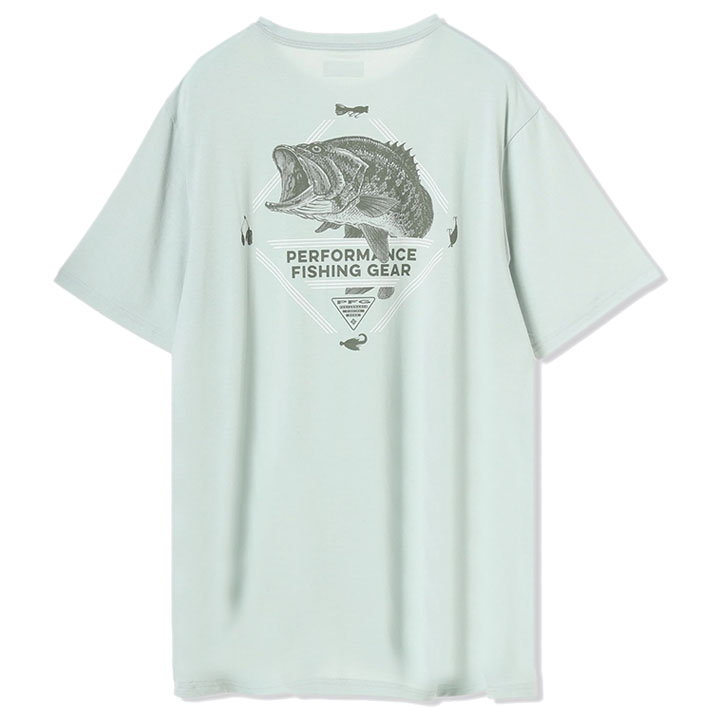 Columbia コロンビア 半袖 Tシャツ 薄手 メンズ PFG 釣り
