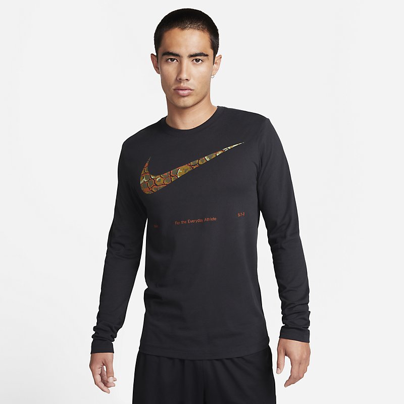 NIKE（ナイキ） 長袖 Tシャツ メンズ NIKE Dri-FIT フィットネスT