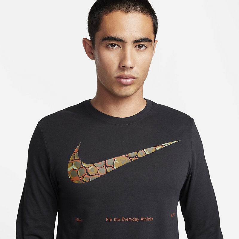 NIKE（ナイキ） 長袖 Tシャツ メンズ NIKE Dri-FIT フィットネスT