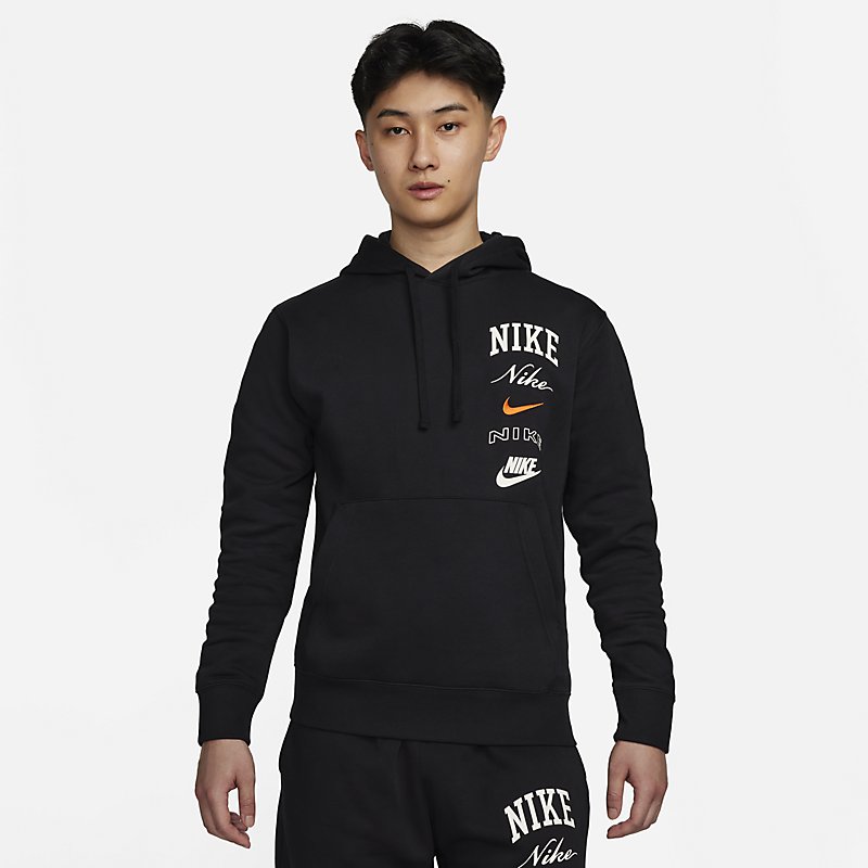 ナイキ パーカー 長袖 メンズ スウェット NIKE Club プルオーバー パーカ フーディ スポーツウェア ロゴ スエット トレーニング  カジュアル /FN2635-010