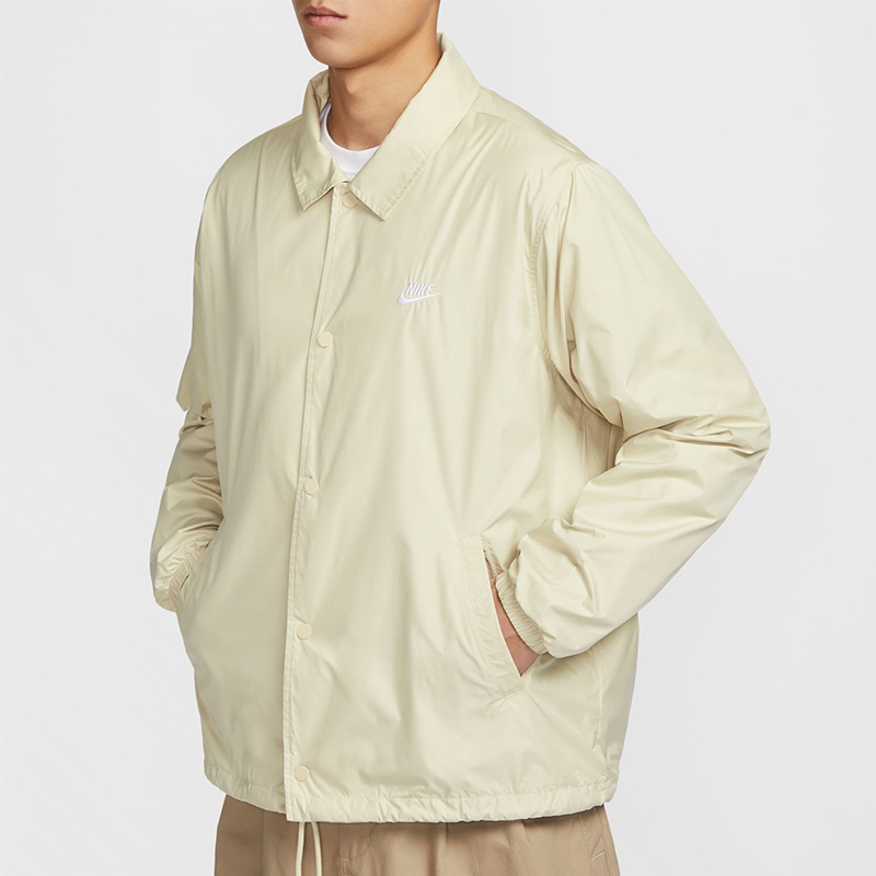 NIKE（ナイキ） クラブ コーチ ジャケット メンズ 長袖 裏地あり