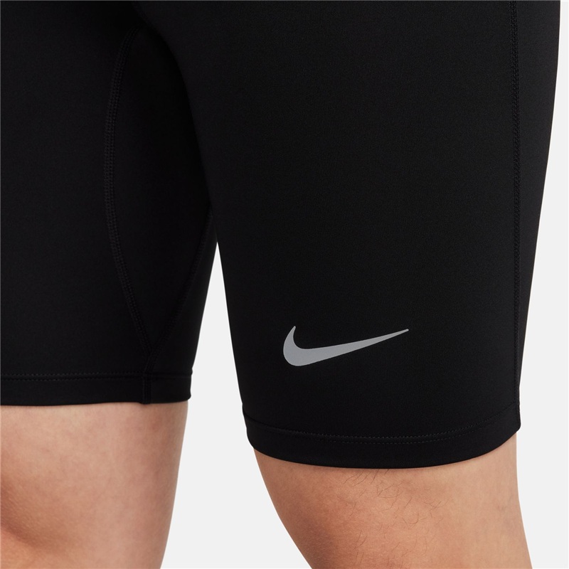 【新品】NIKE ランニングショーツ/ランニングタイツ/2in1/ブラック L 新品 ナイキ ランニング ディビジョン リペル 7 インチ 2-in-1