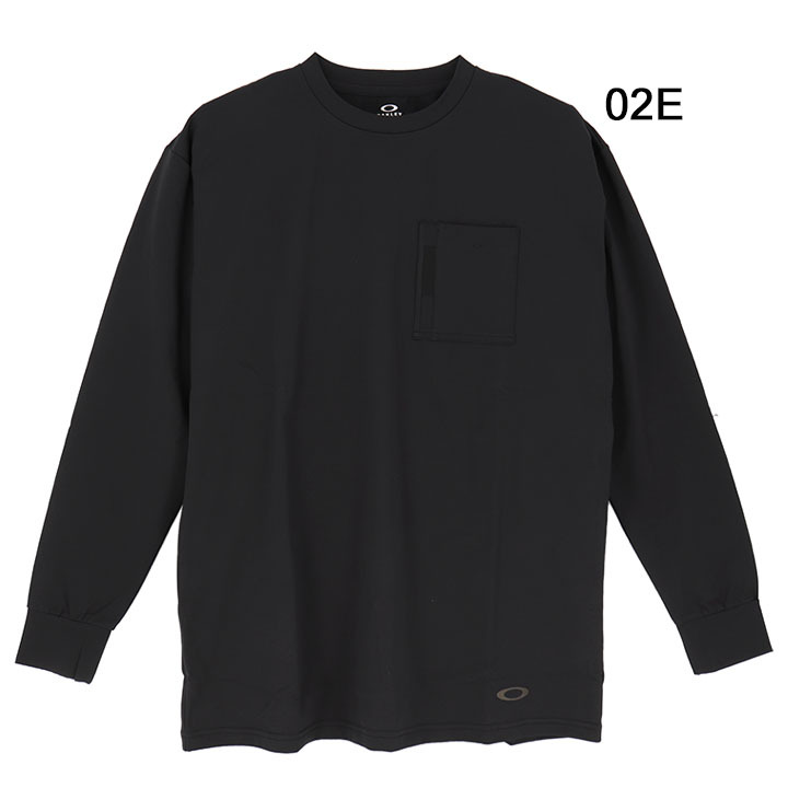 長袖 Tシャツ メンズ オークリー OAKLEY RS VEIL SUSTAINABLE L/S TEE/トレーニング スポーツウェア クルーネック  男性 デイリー トップス/FOA402913