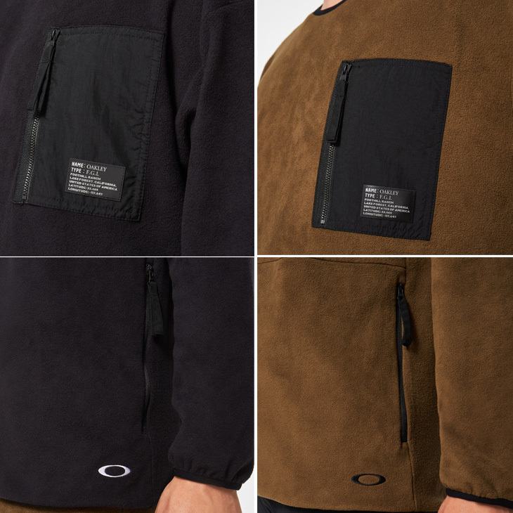 OAKLEY（オークリー） フリースシャツ メンズ OAKLEY ENHANCE FGL