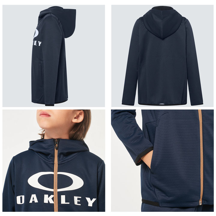 キッズ パーカー フリース 130-160cm 子供服オークリー OAKLEY 