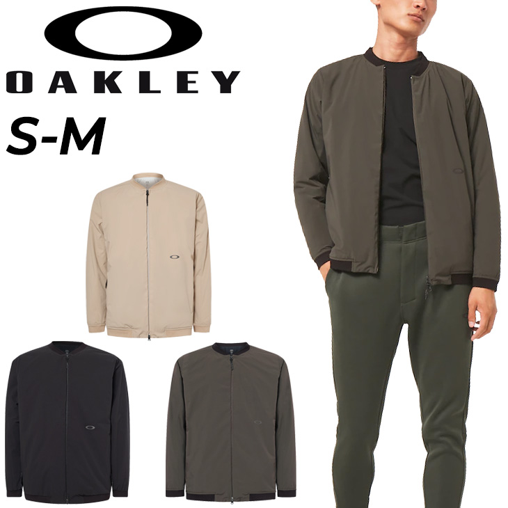 ブルゾン メンズ アウター オークリー OAKLEY MA-1タイプ ジャケット/スポーツ カジュアル 防風 保温 ウェア 男性 シンプル 秋冬  ジャンバー 上着/FOA404169