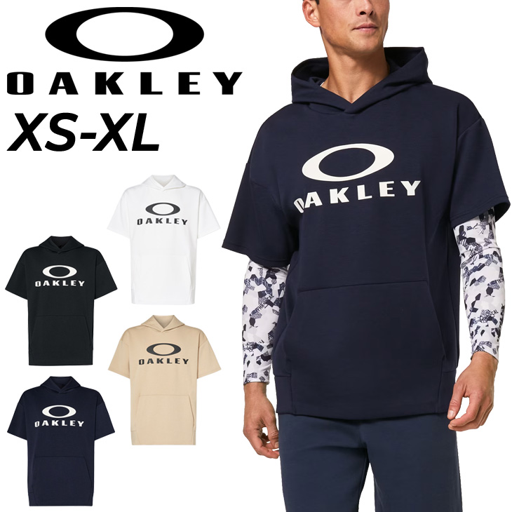 オークリー 半袖 パーカー スウェット メンズ/OAKLEY トレーニング