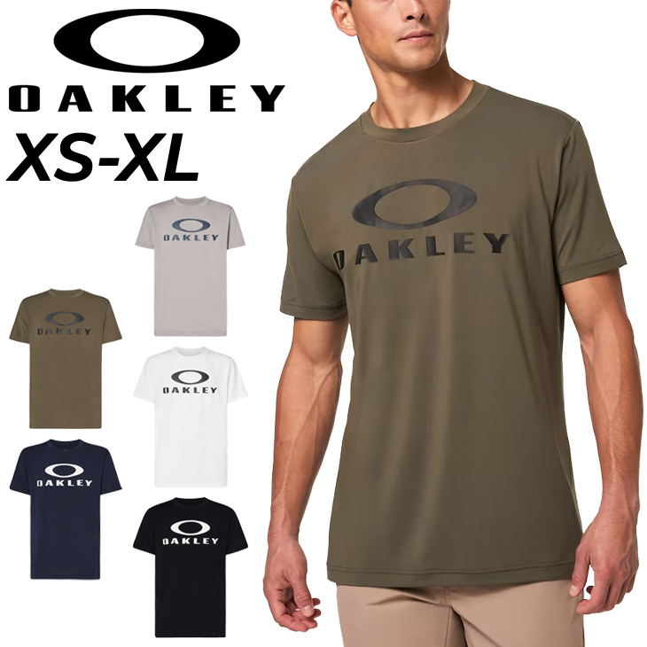 オークリー 半袖 Tシャツ メンズ OAKLEY トレーニング スポーツウェア フィットネス ランニング 吸汗速乾 抗菌防臭 プリントT 男性 春夏  トップス/FOA405179