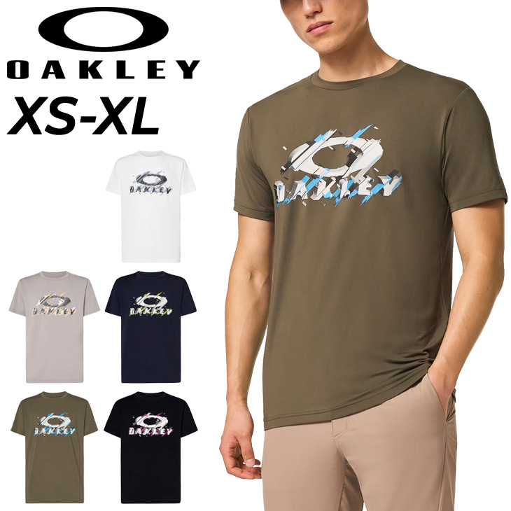 OAKLEY オークリー 半袖 Tシャツ メンズ スポーツウェア 吸汗速