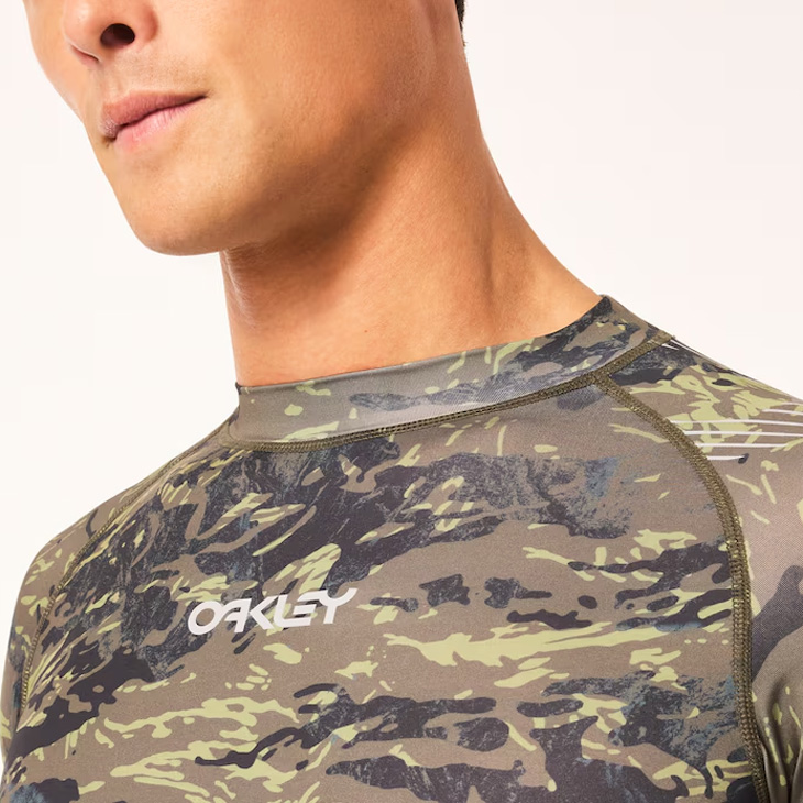 OAKLEY オークリー ラッシュガード 長袖 メンズ プルオーバー