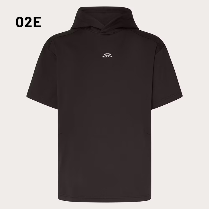 【新品、未使用】　オークリー　パーカー　半袖　グレー　Mサイズ OAKLEY オークリー 半袖 パーカー メンズ サイズL マルチカラー