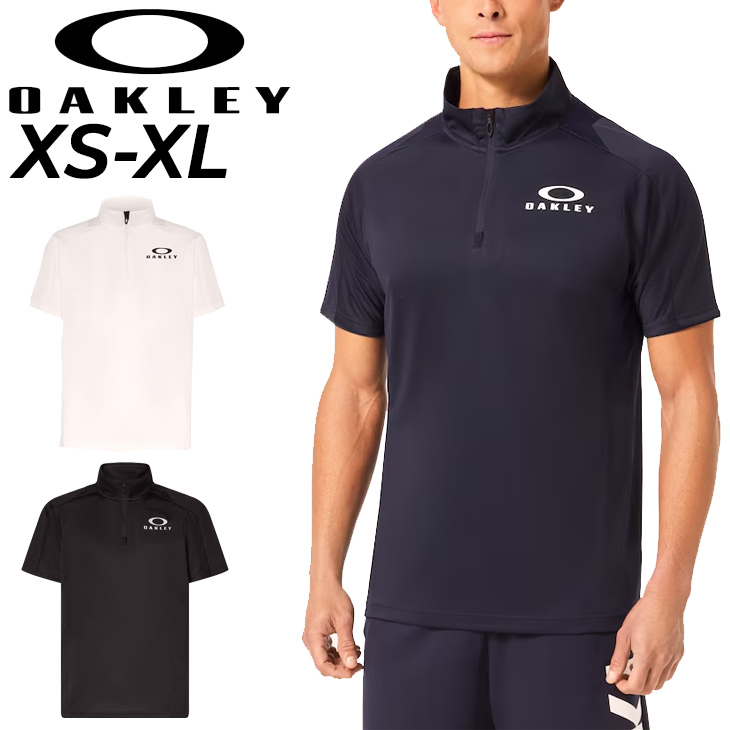 OAKLEY（オークリー） 半袖シャツ モックネック メンズ トレーニング