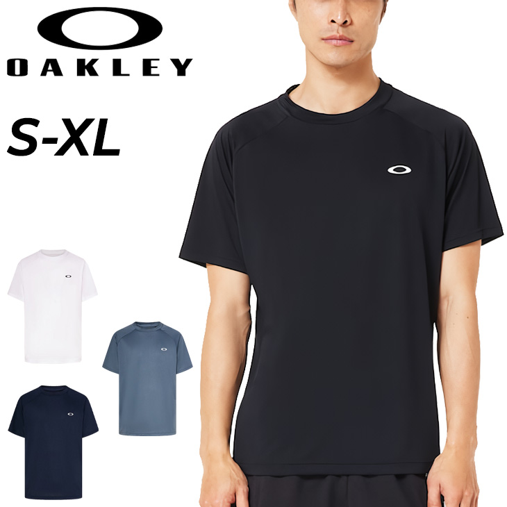 Oakley トレーニング Tシャツ 黒 OAKLEY オークリー 半袖 Tシャツ メンズ ENHANCE QD SS TEE O