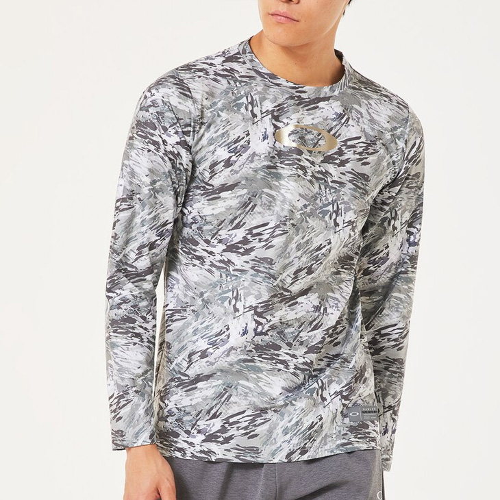 OAKLEY（オークリー） 長袖 Tシャツ メンズ OAKLEY Striking Qd LS