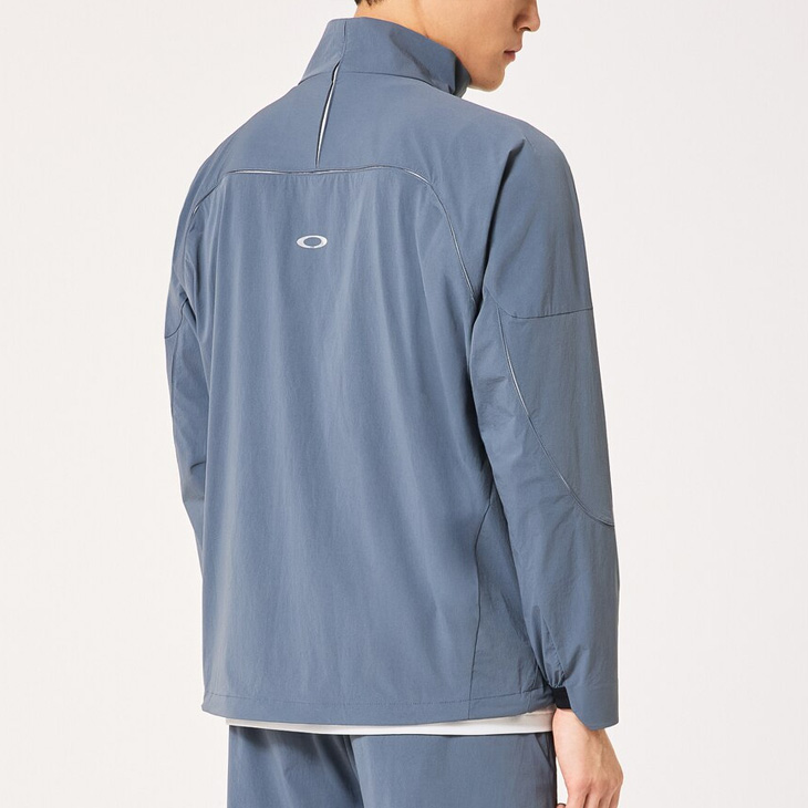 オークリー テック系 ジップアップ ジャケット◆グレー XLサイズ OAKLEY（オークリー） スウェット パーカー メンズ アウター