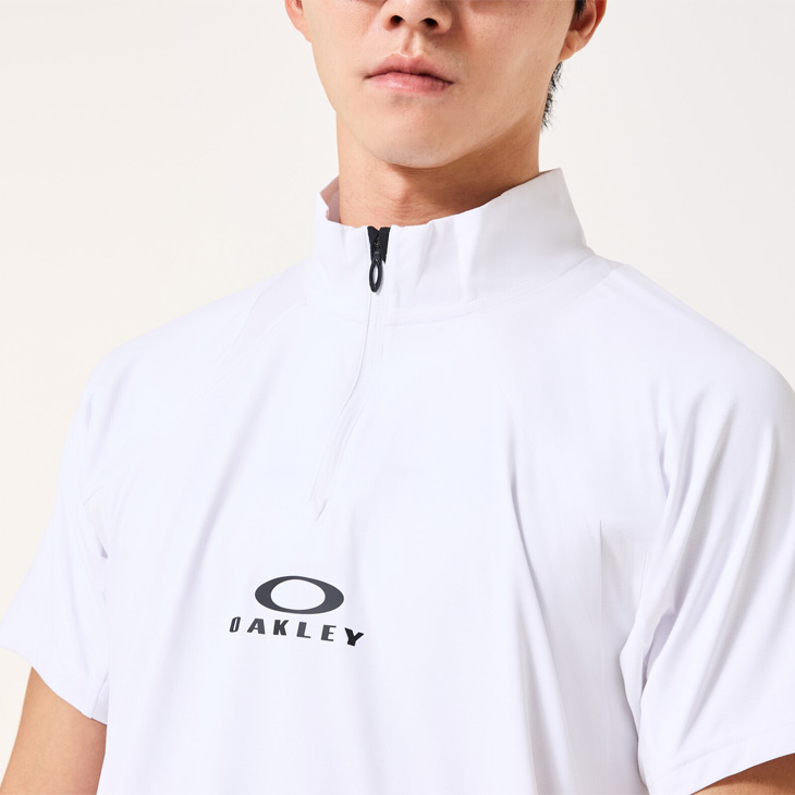 OAKLEY（オークリー） 半袖シャツ モックネック メンズ モックシャツ
