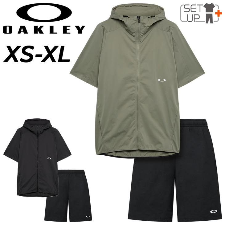 OAKLEY（オークリー） メンズ トレーニングウェア 上下 半袖ジャケット