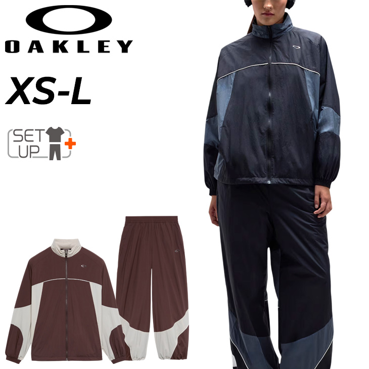 OAKLEY（オークリー） レディース ウィンドブレーカー 上下セット