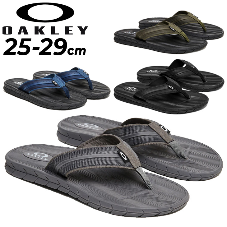 オークリー サンダル メンズ OAKLEY PIER ELLIPSE FLIP FLOP ビーチサンダル 男性 靴 ビーサン 撥水加工 海 プール  キャンプ レジャー タウン /FOF100257